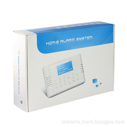Security Wireless GSM Smart Home Alarm,Intelligent Wireless GSM Alarm control System,Wireless GSM SMS touch Pad LCD display